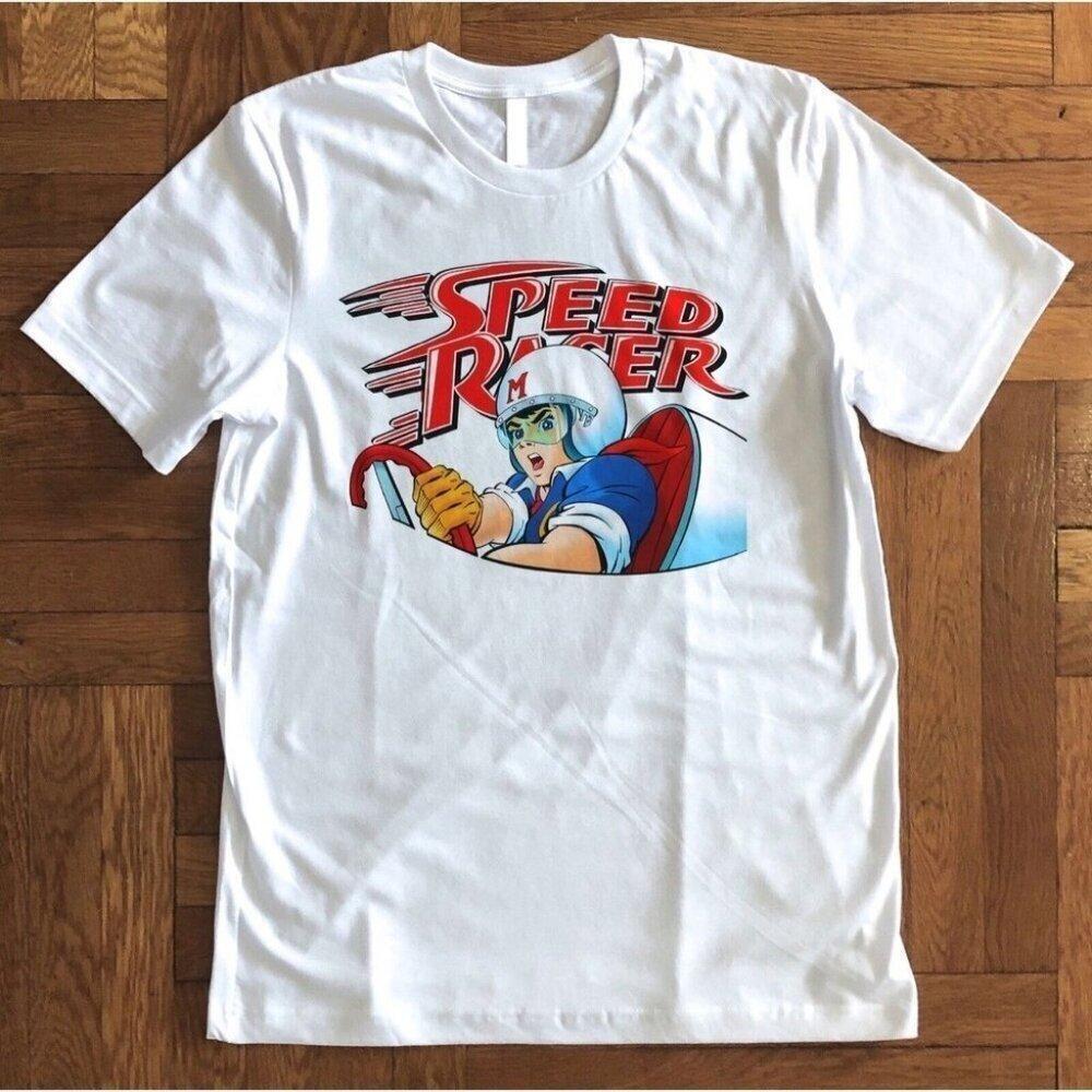 Speed Racer Anime Classic Racing Retro Graphic Unisex TShirt